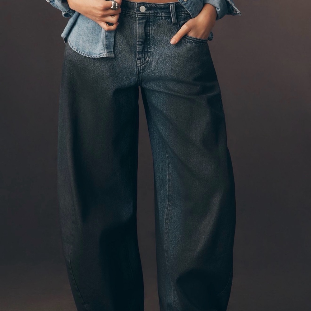 Pilcro High-Rise Balloon Jeans size 25 BNWT - Picture 4 of 6